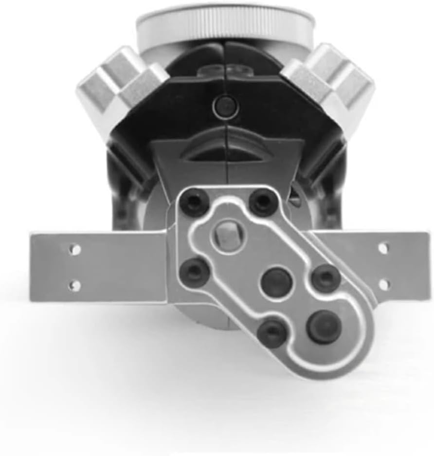 RC Gearbox Compatible with Rc4wd D90 TF2 D110 1/10 for Climbing Car Metal Transmission Gearbox with 550 Motor Upgrade Parts Accessories