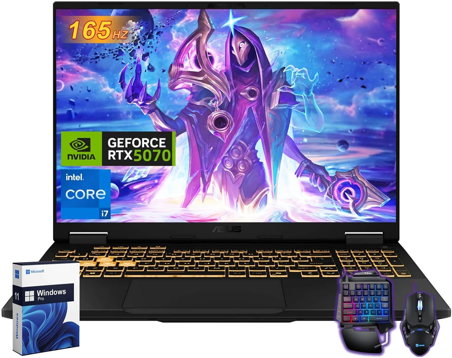 ASUS TUF Gaming F16 Laptop (2025), NVIDIA RTX 5070, Intel i7-14650HX, 16