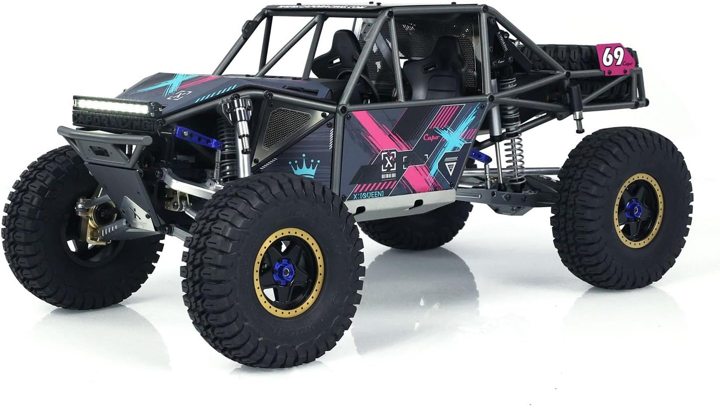 TOUCAN RC HOBBY US in Stock Capo U4 Queen 1/8 RC Crawler Car 2 Speeds Remote Control Racing Vehicles CD1582X