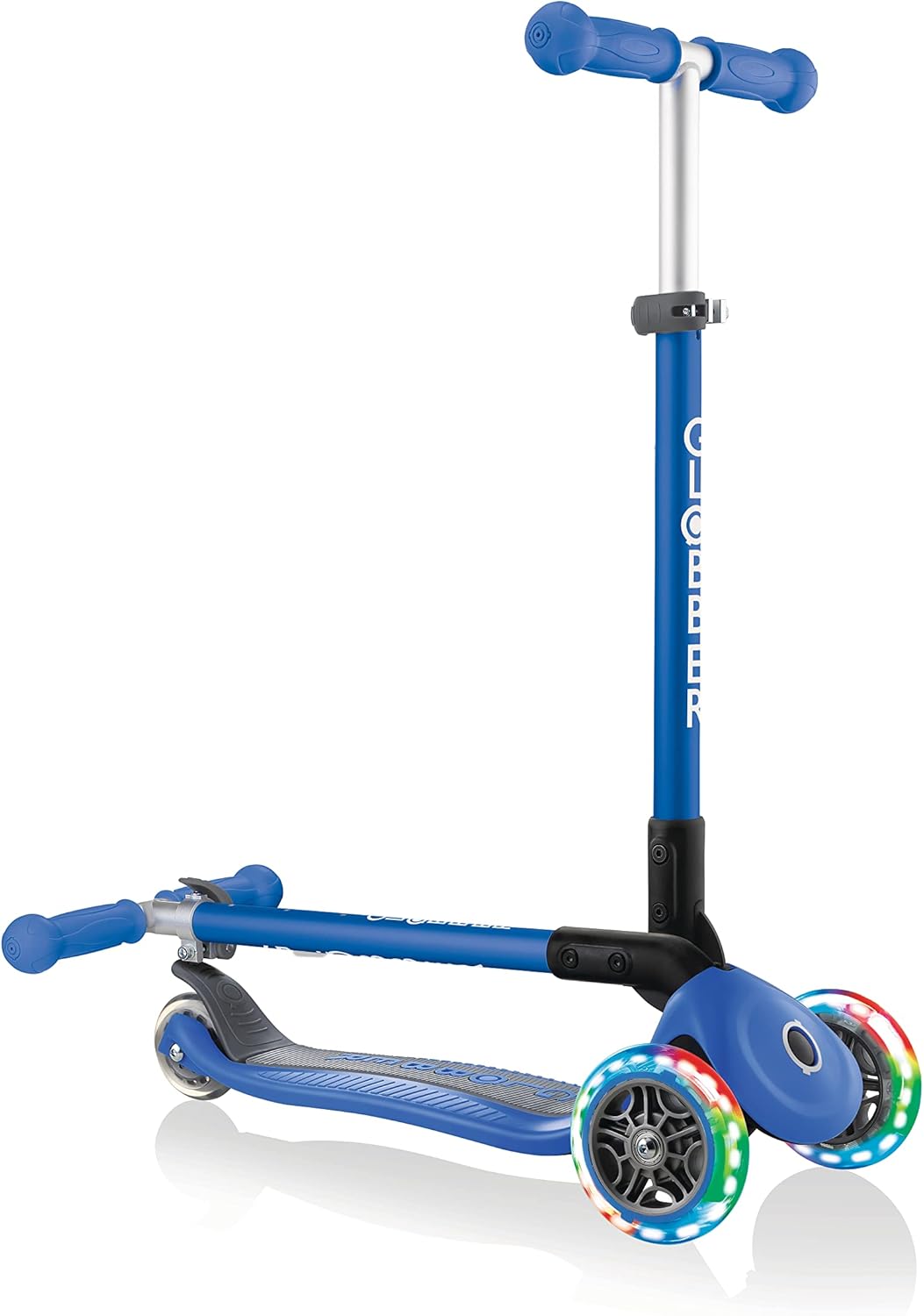 Globber Primo Foldable Lights 432-100 Navy Blue