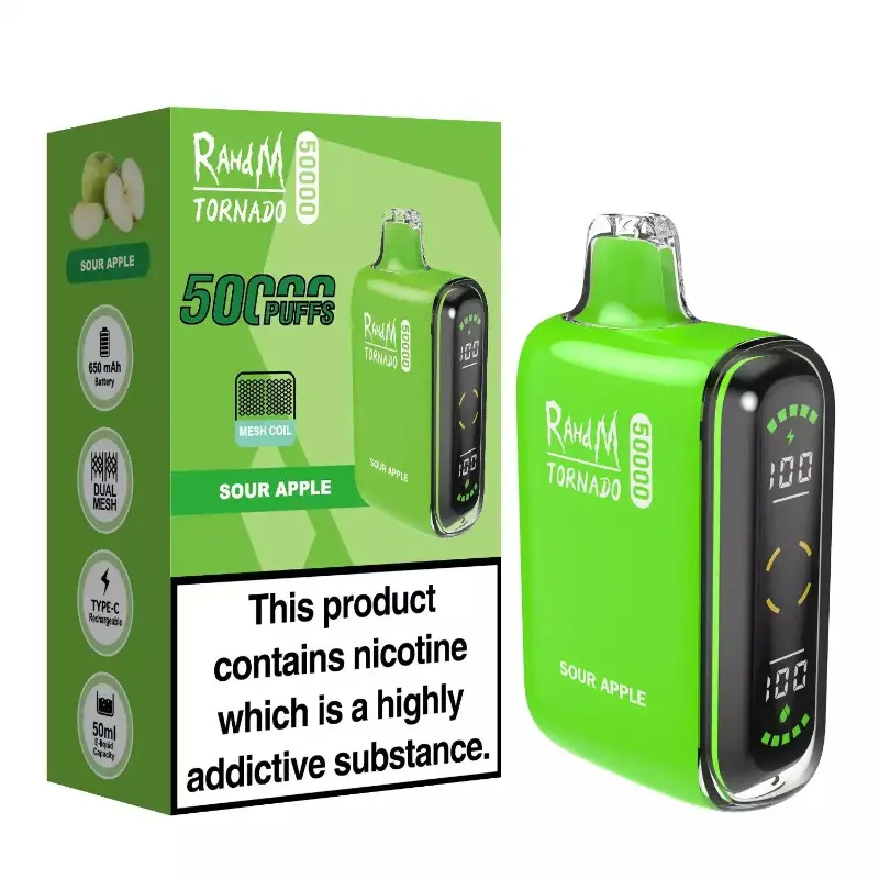RAHdM TORNADO 50K 10(pcs) - MYEU VAPES