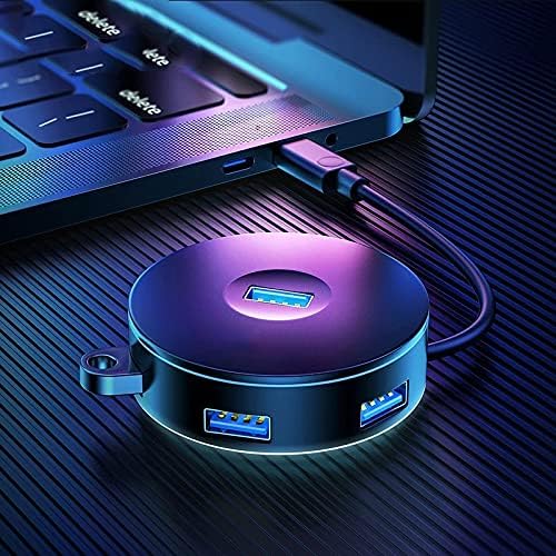 Hubs USB HUB USB 3.0 USB 2.0 USB C HUB HUB 4 Port Computer Accessories USB Adapter USB Hubs (Color : D)
