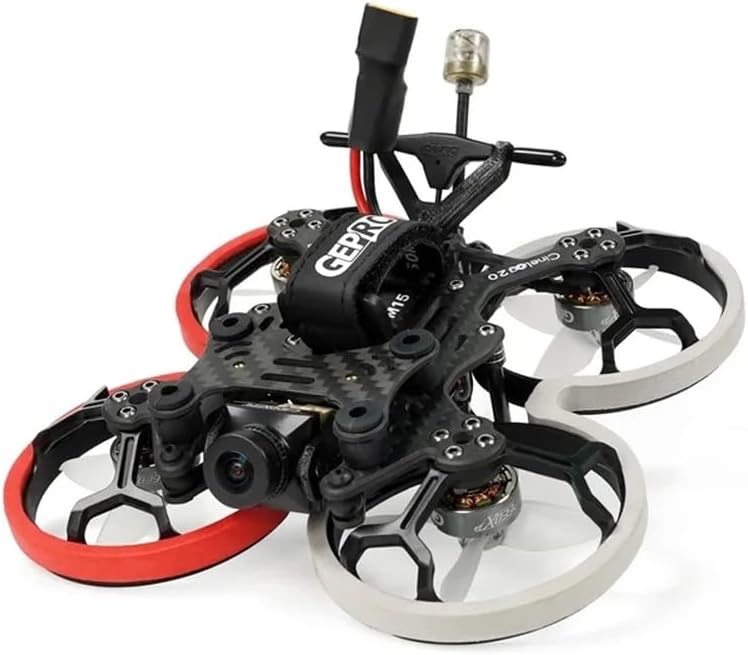 Cinelog20 Analog Drone 2inch GEP-F411 AIO Caddx Ratel2 Cinewhoop 5500KV RC Quadcopter Compatible with Racing and Freestyle Compatible with Similar Models(TBS Nano RX)