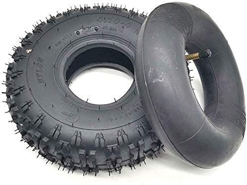 Wear-Resistant Off-Road Pneumatic TiresDeepen The Anti-Skid PatternSuitable for Scooter/Tool cart Tire Accessories