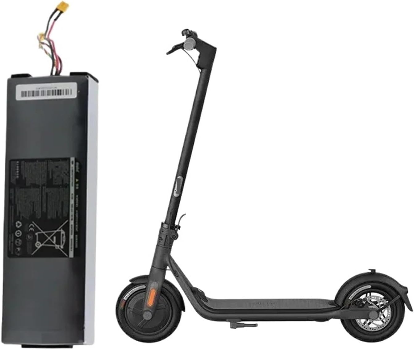 36V Battery，Compatible for Xiaomi Ninebot F20 F30 F40 Electric Scooter Accessories Lithium Ion Battery Accessories(6600mah)