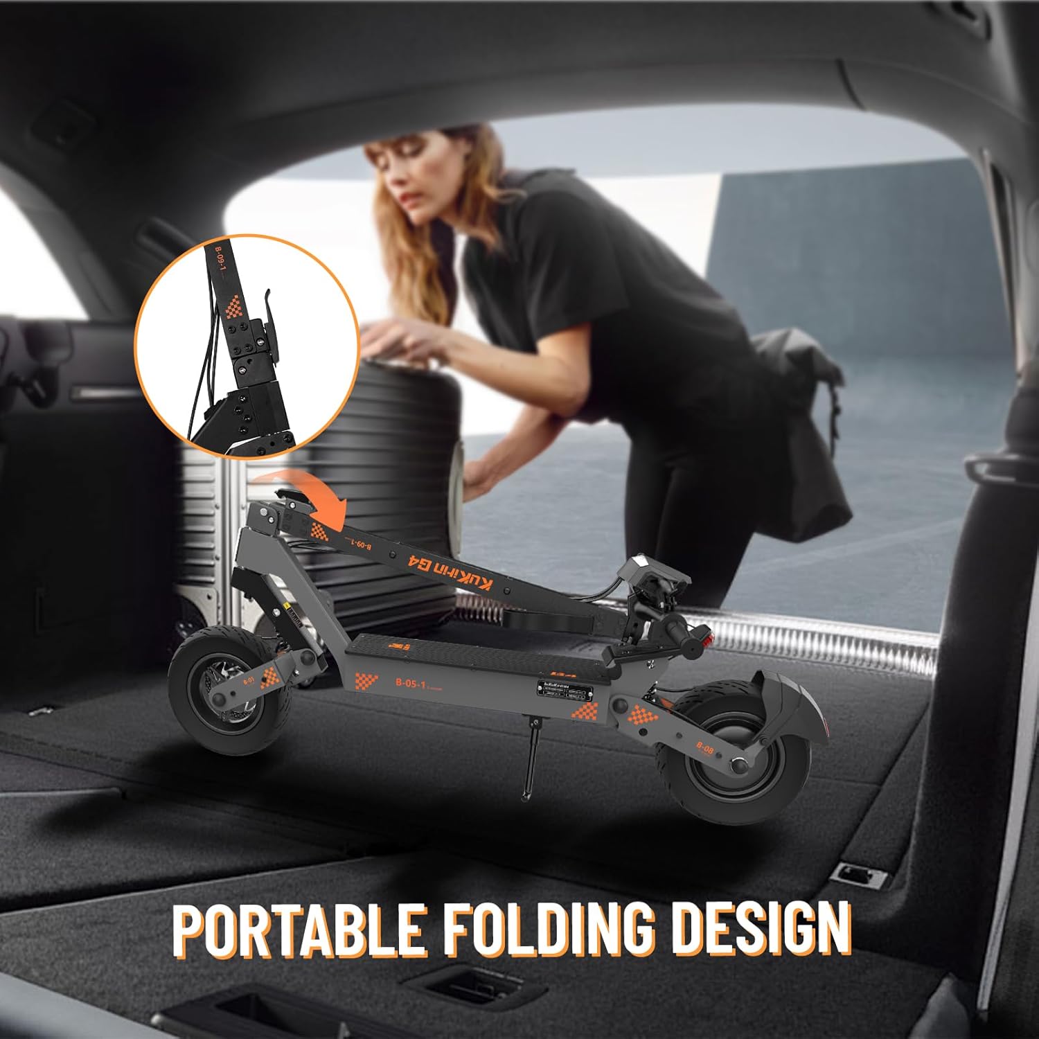 Kukirin G4 Electric Scooter for Adults, High Power 2000W Motors, Top Speed 43 MPH, 60V 20Ah Battery, 47 Miles Range 11