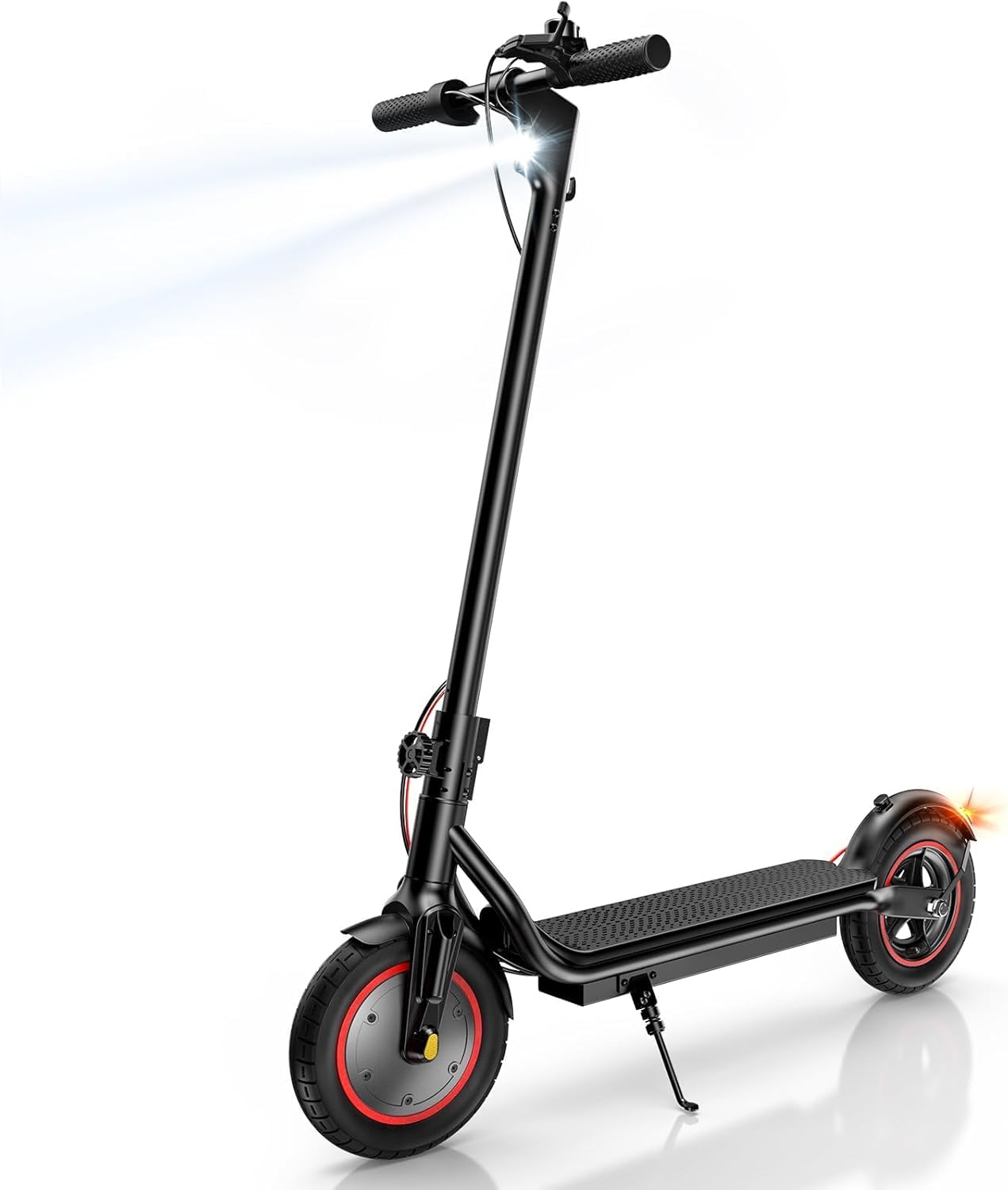 Electric Scooter, 23/21Miles Range, 22/18MPH Top Speed, 500/350W Powerful Motor, Foldable Commuter Scooter for Adults with Cruise Control, Double Braking Systems, APP Control
