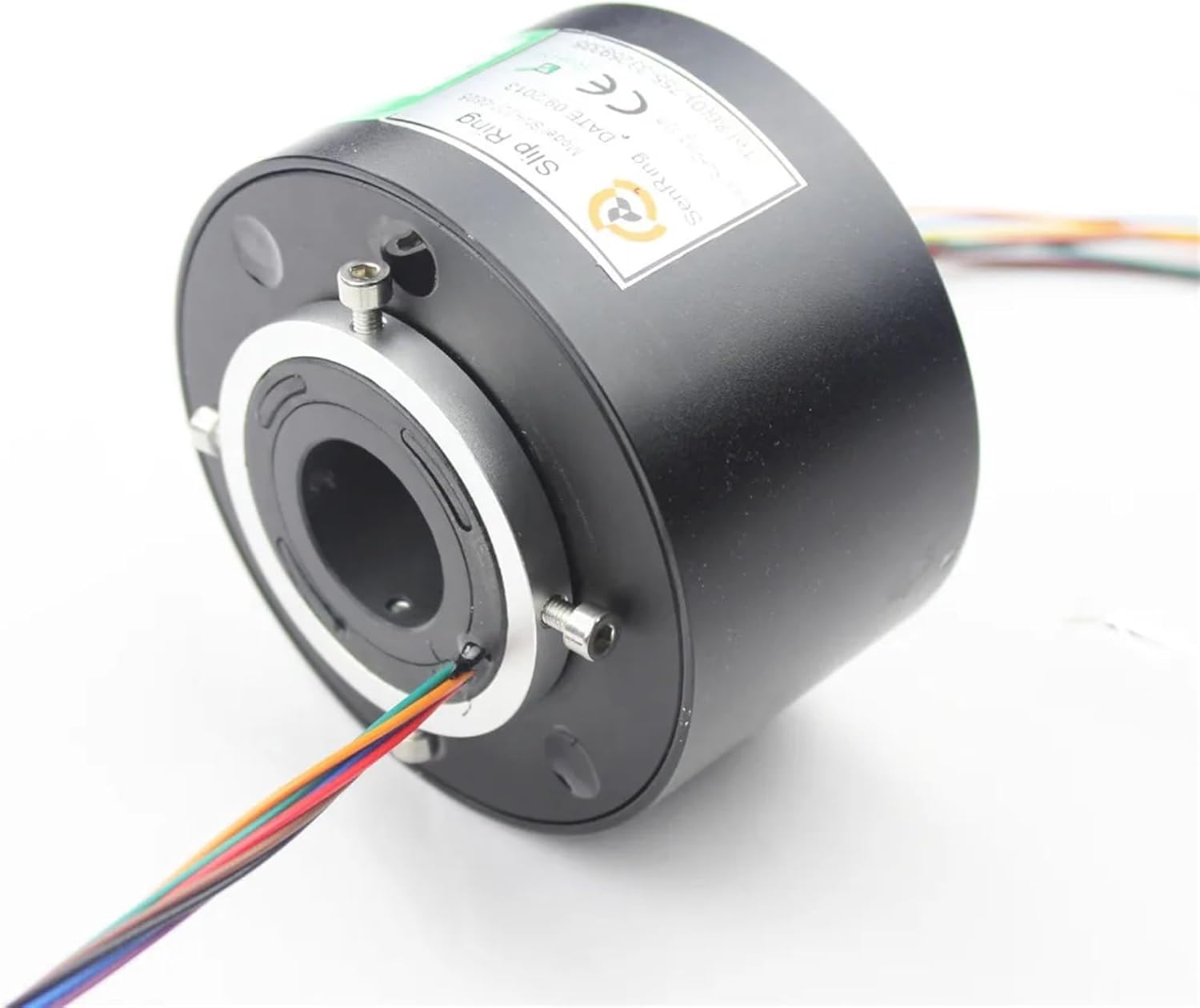 Through Hole Slip Ring Electrical Connector 4 Circuits Signal of bore Size 25.4mm
