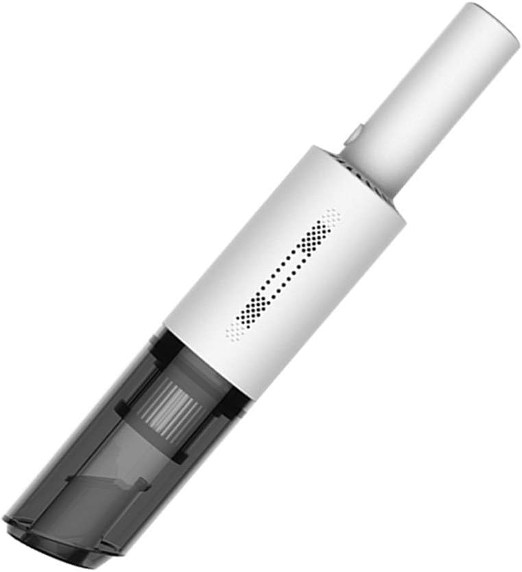 Car Vacuum Cleaner 120W 6KPa Portable Handheld Vacuum Cleaner with Cleaner HEPA Filter, Handheld Vacuum Cordless for Animal Hair,Black (White)