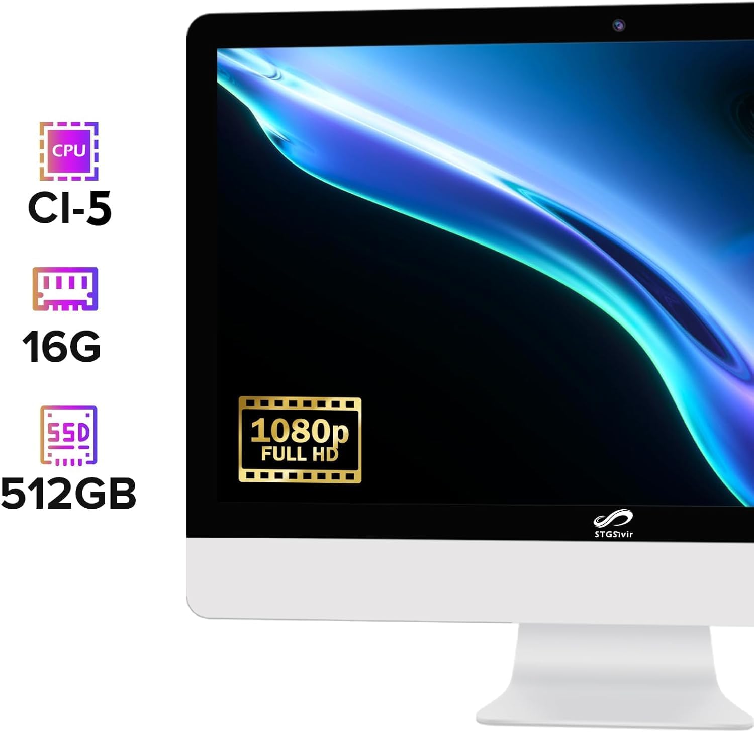 STGSivir All in One Desktop Computer, 22