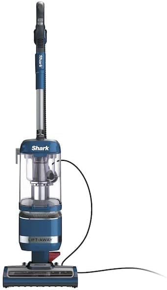 Shark LA301 Navigator ADV Lift-Away Upright Corded Vacuum with Crevice Tool & Upholstery Brush Tool, Blue (Renewed)