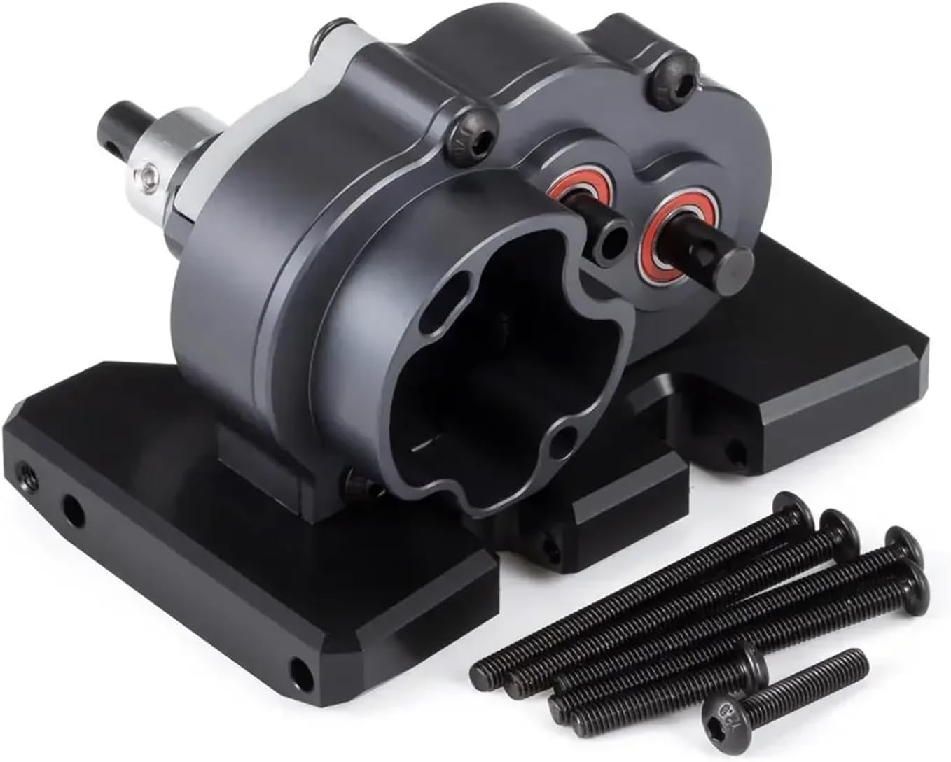 RC Car Parts Compatible with Axial for SCX10 for Capra DIY for Chassis Parts OD-3 Overdrive Gearbox for LCG Crawler Transmission for 1/10 RC Crawler