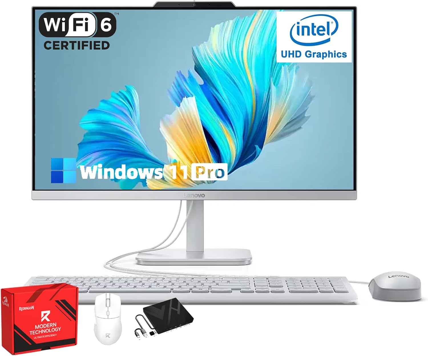 Lenovo A100 All-in-One Desktop Computer - 23.8