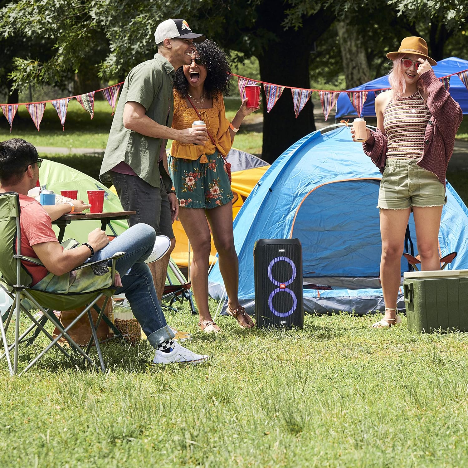 JBL PartyBox 100 - High Power Portable Wireless Bluetooth Party Speaker