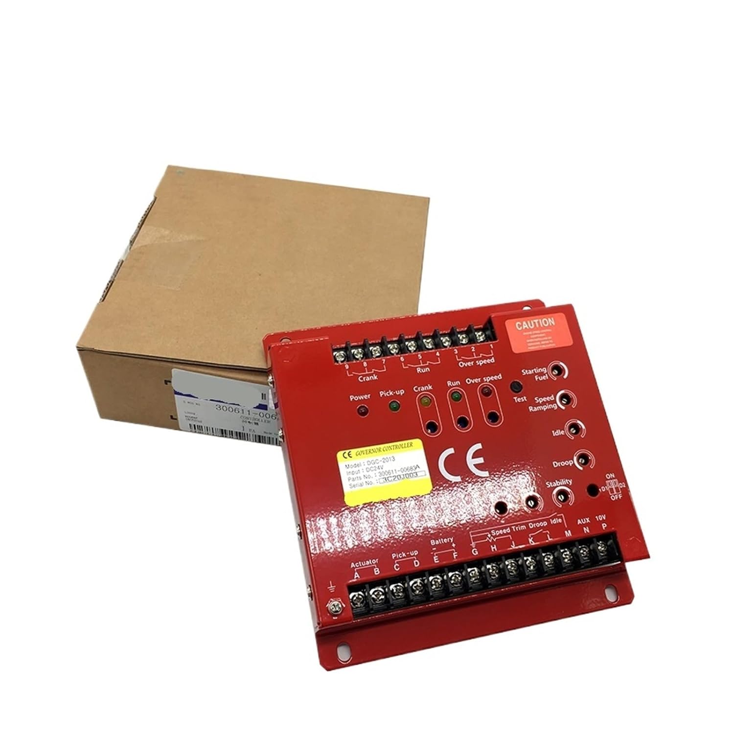 1pcs Generator DGC-2013 Electronic Governor Controller P126 Speed Control Unit DGC2013 300611-00683 Replace DGC-2007(DGC-2013)