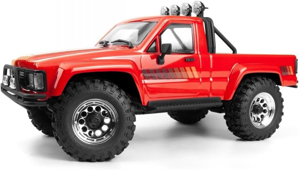 HPI Racing 160801 - Venture18 1985 Toyota Hilux 1/18 Crawler RTR, Red