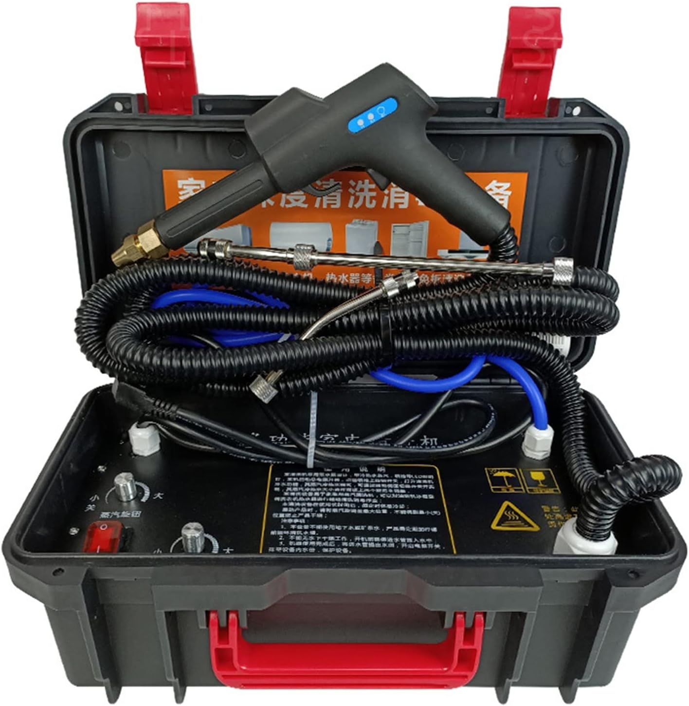 A1DFDFGOQSFG Steam Cleaning High Pressure Cleaner Steam Machine Cleaner for Home Air Conditioner Cleaning Kitchen Range Hood Cleaning Machine