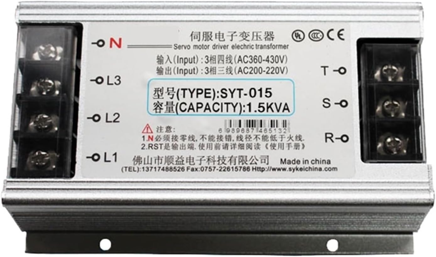 1pcs 3Phase Intelligent Servo Motor and Driver Elechric 1-13KW Input Voltage 360-420VAC Suitable(13KW)