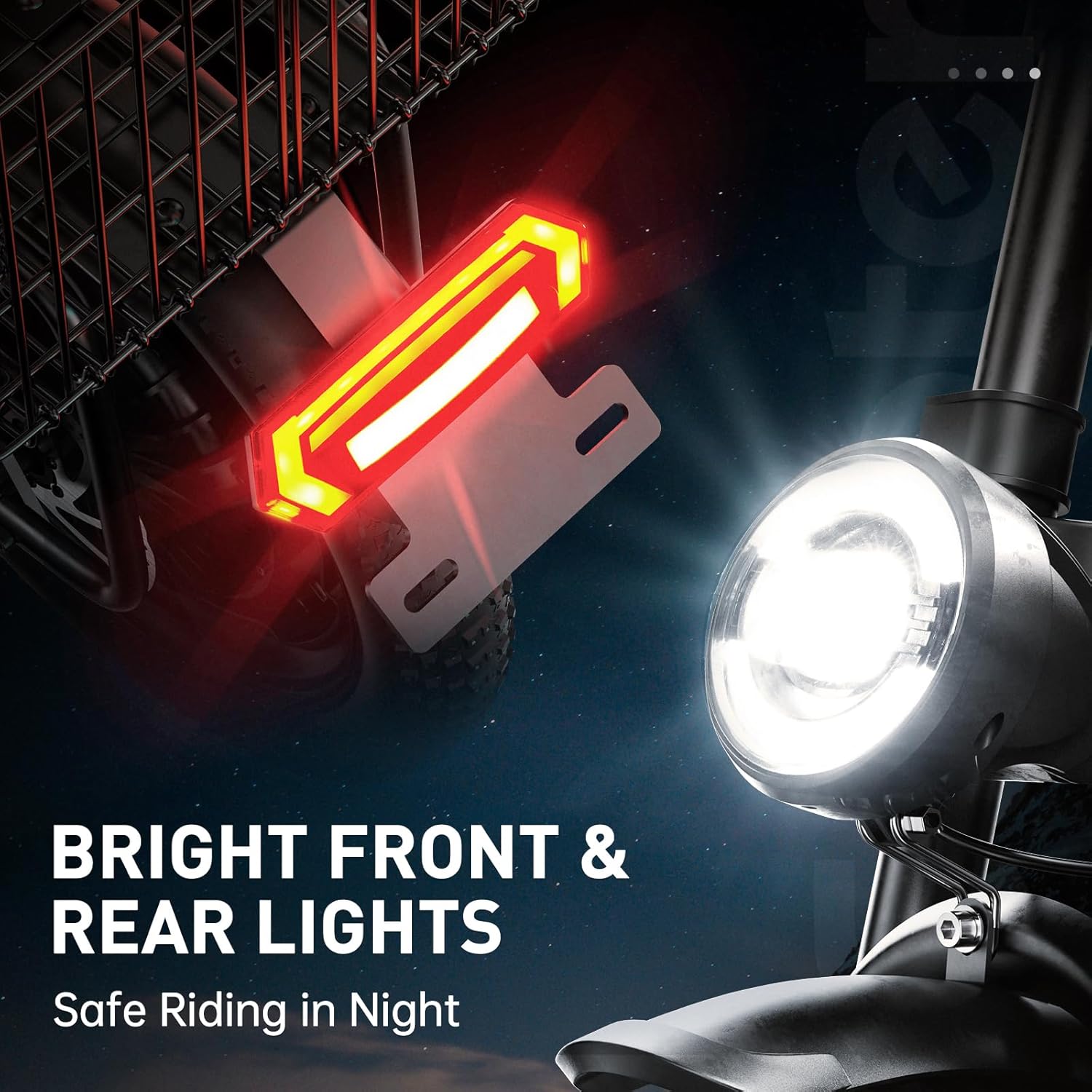 iScooter F7 Electric Scooter Adults, 1000W Powerful Motor, 28 MPH Top Speed & 45 Miles Range, 16'' Fat Tire Scooter for Adults, Detachable Seat & Adjustable Handlebar & APP Electric Scooter with Seat