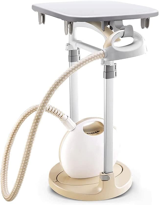 YWangQiang 1800W Professional Vertical Dual-Use Iron and Garment Steamer Built-in Ironing Board and Garment Hanger Household Small Mute Iron Handheld Ironing