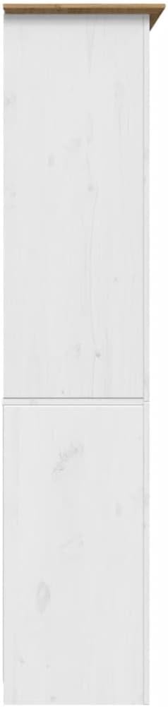 YAFF Bookcase BODO White and Brown 31.5