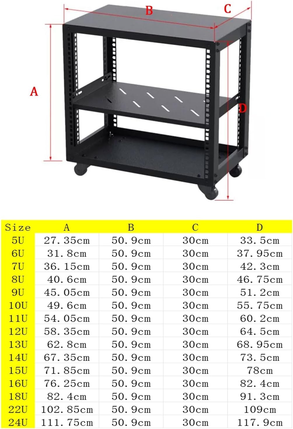JIAOCKJIAO Metal Media Stand