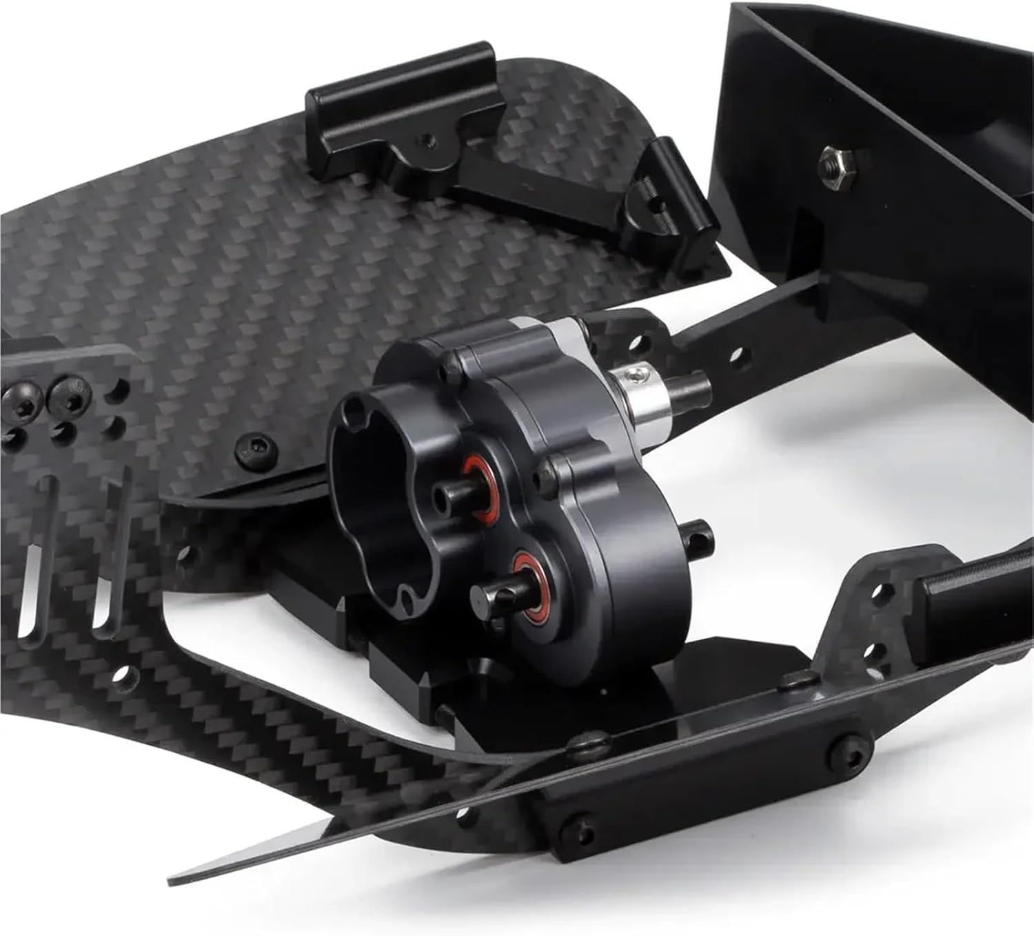 RC Car Parts Compatible with Axial for SCX10 for Capra DIY for Chassis Parts OD-3 Overdrive Gearbox for LCG Crawler Transmission for 1/10 RC Crawler