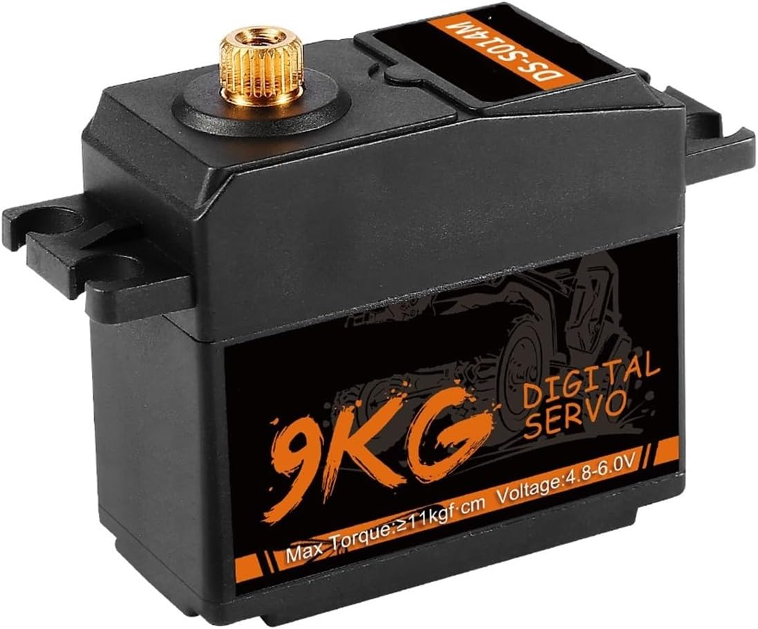 1/5/10/20pcs 9KG Digital Metal Gear Waterproof Servo Suitable for 1/8 1/10 Wltoys 104001 TRX4 SCX10 Yk4102 Mn99s Mn86 12428(20PCS 9KG)