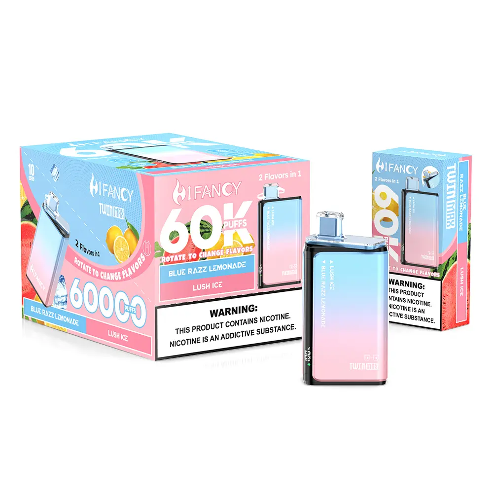 HIFANCY TWIN MAX 60K 2 in 1 (10pcs) - MYEU VAPES