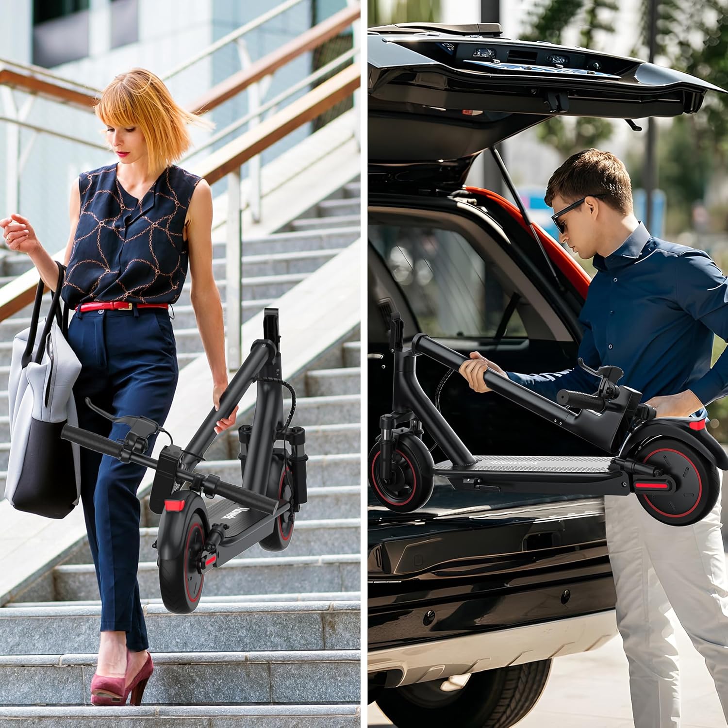 Electric Scooter, 19/22Mph, 8.5