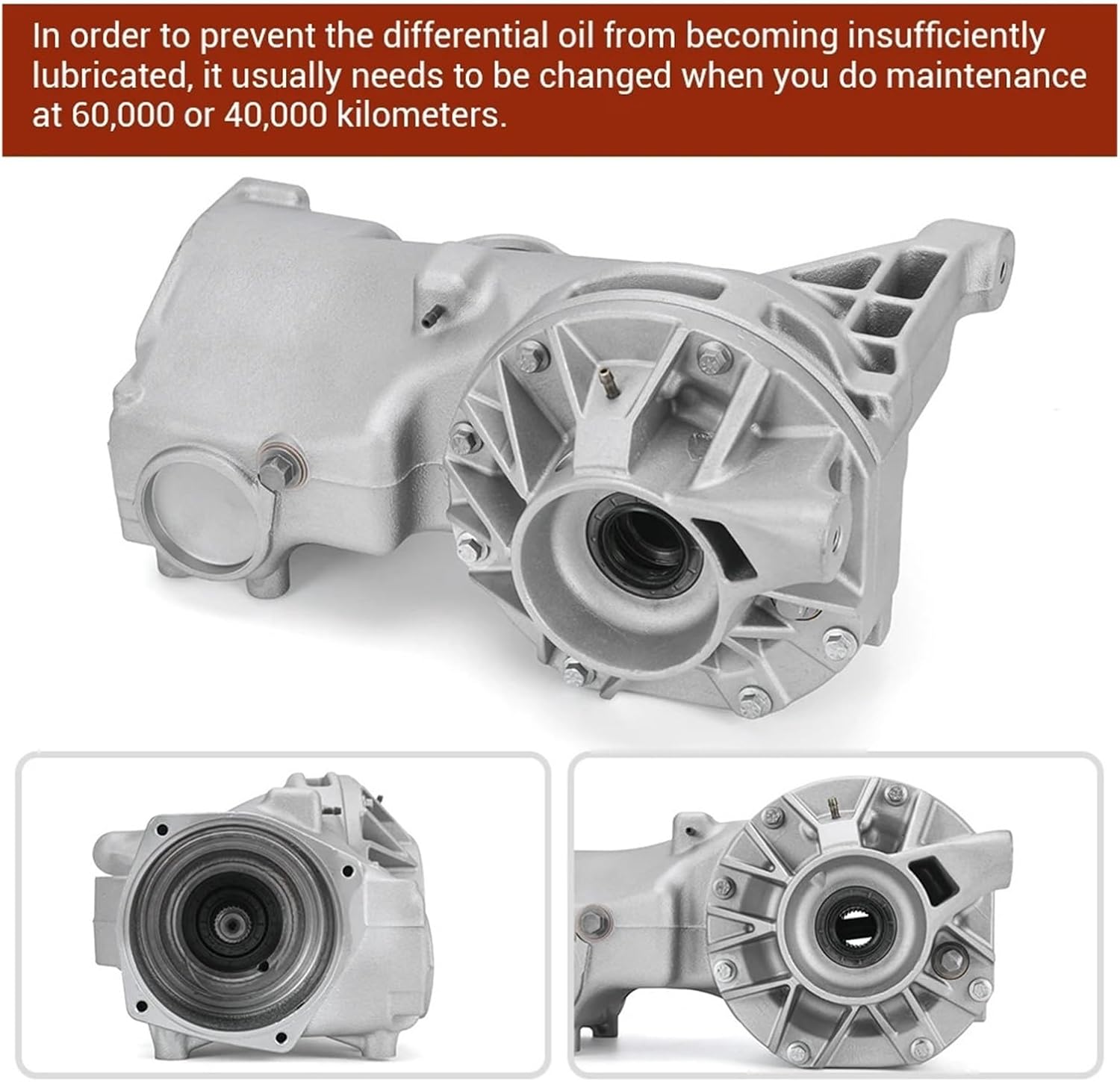 Rear Differential LR031377 Compatible For Land Rover LR2 08-15 Range Rover Evoque 12-15