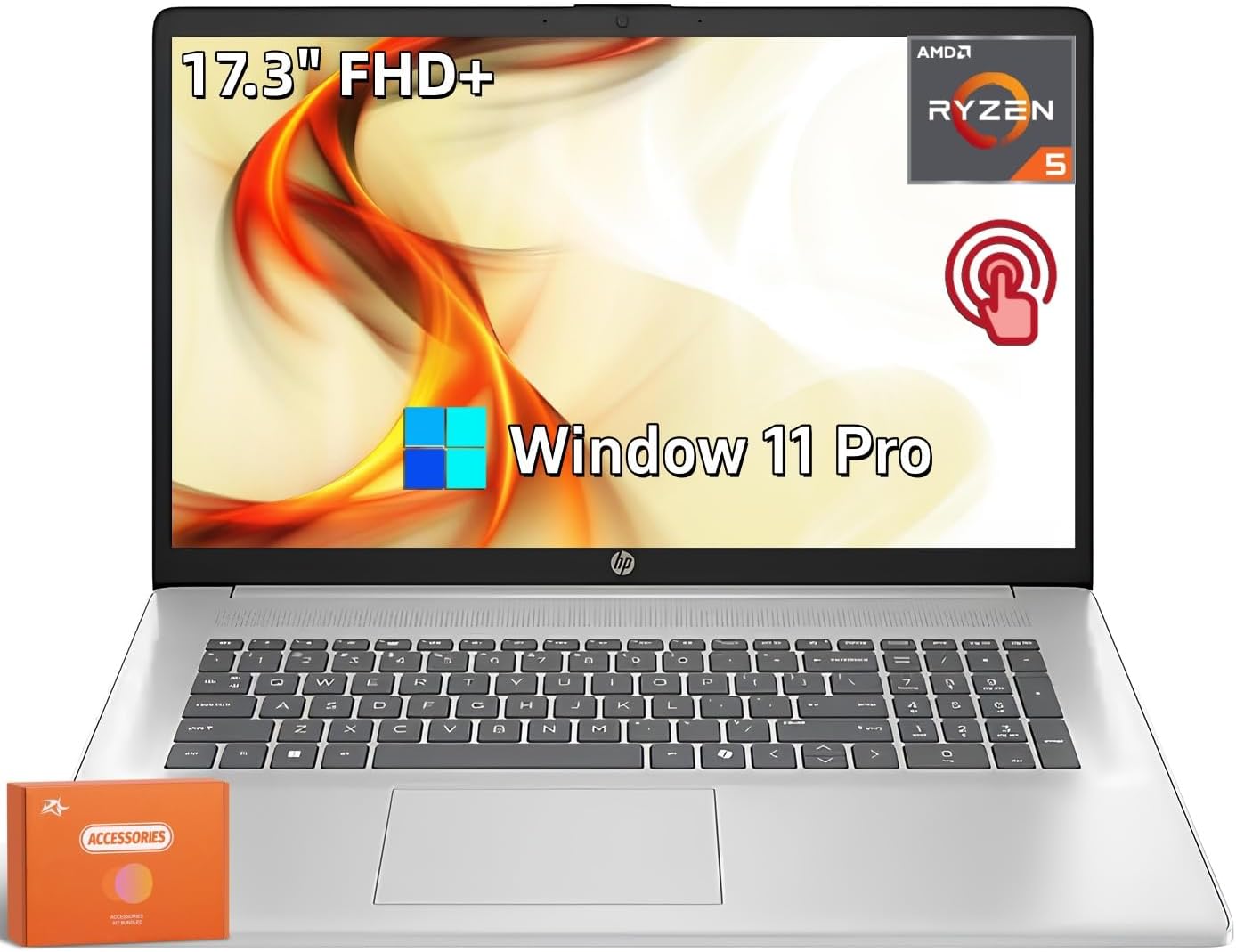 HP 2025 Touchscreen Laptop, 17.3