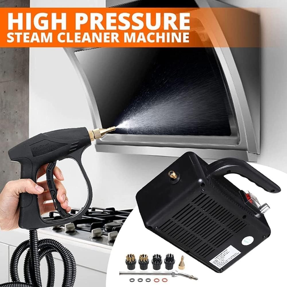 Dry Steam Cleaner - 2600W Handheld Steam Cleaner - 3.5 Bar High Pressure High Temperature Steam Cleaner - Clean Air Conditioner Carpet Car Kitchen Bathroom Etc