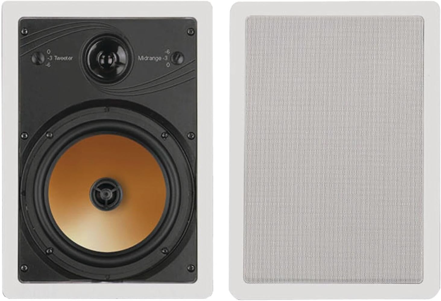 BIC America HT8W 8-Inch 3-Way Acoustech Series In-Wall Speakers