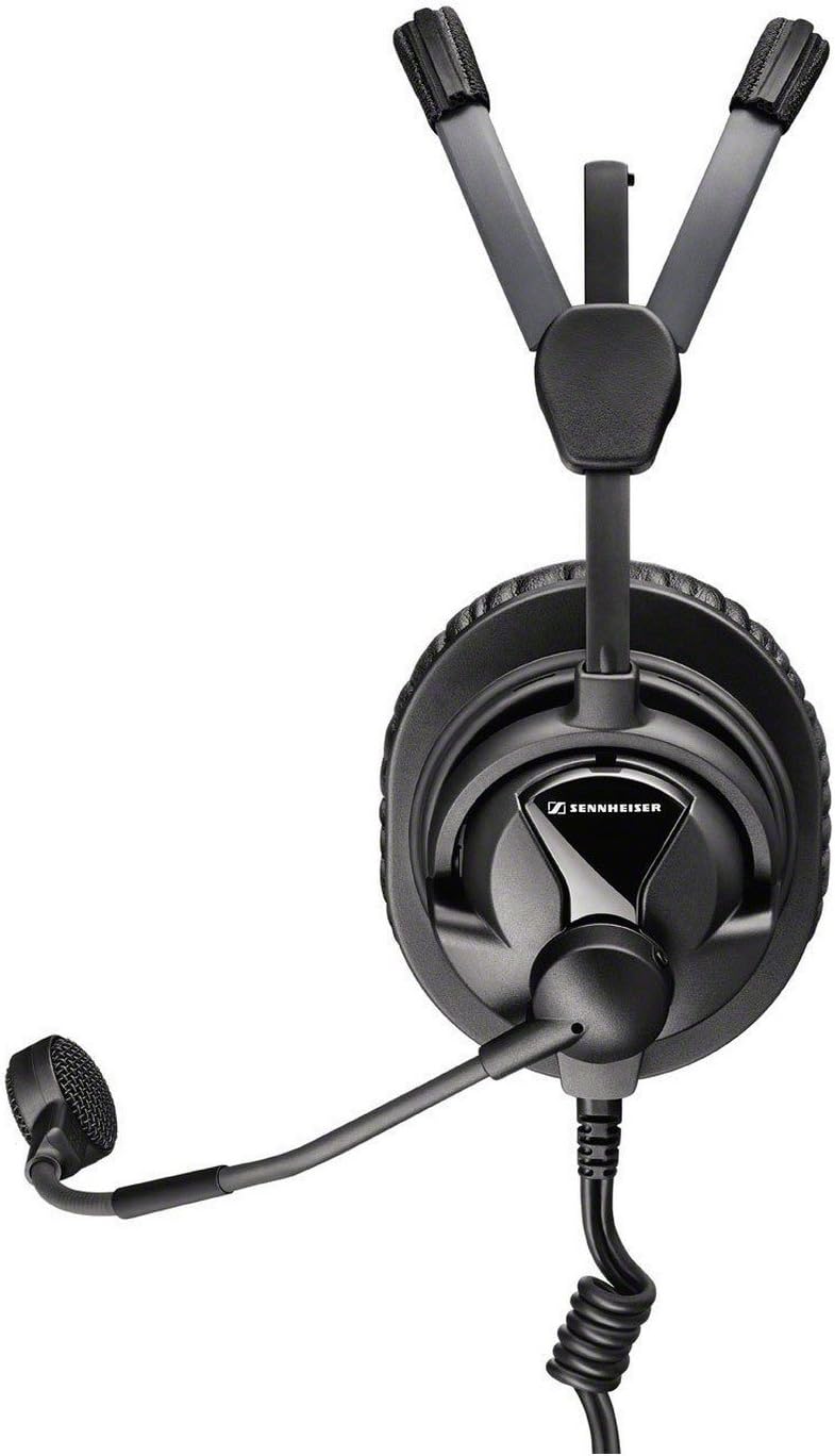 Sennheiser 506902 Audio Headset 64 Per System Circumaural Dynamic Microphone Hypercardioid Ca