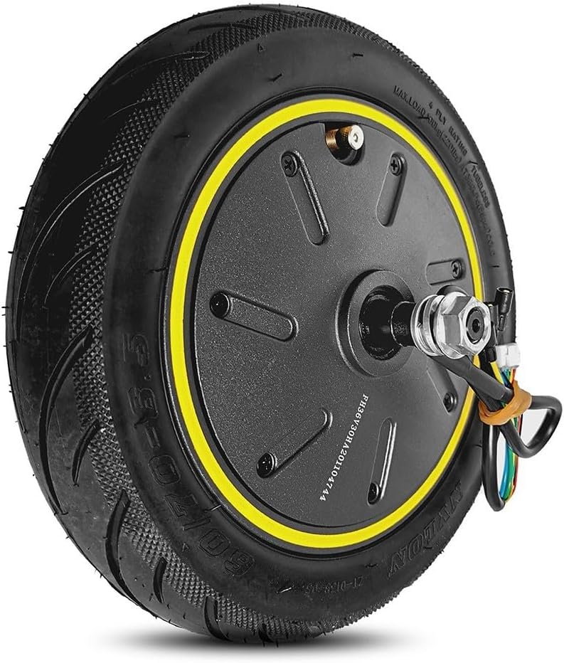 10 Inch Electric Scooter 36V 500W Motor For Ninebot Max Scooter, eScooter Rear Wheel Brushless Hub Motor Replacement