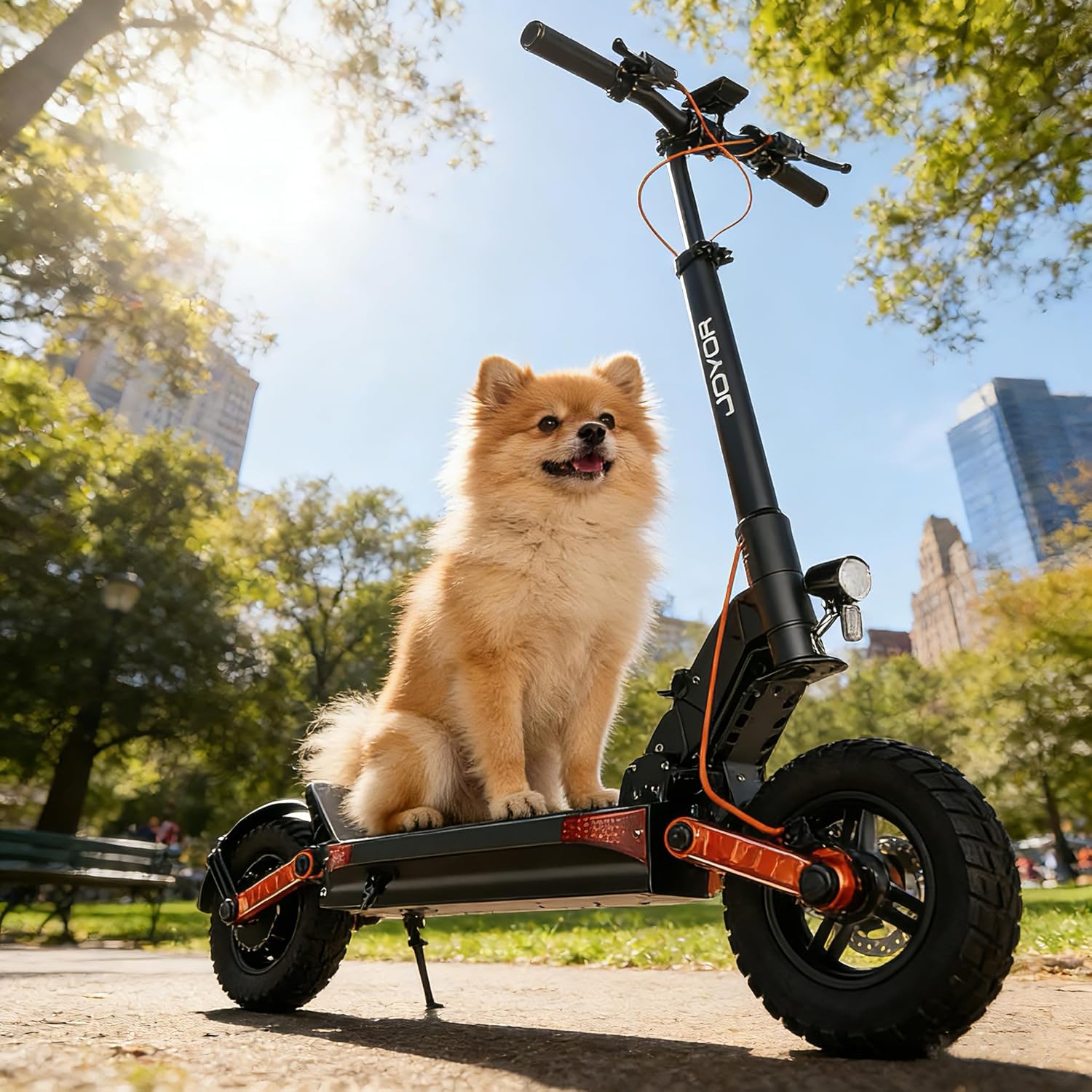 JOYOR S5/S10/T10 Electric Scooters, 31/40/44 MPH Top Speed, 34/46 Miles Max Range, 600W/2000W Motor, Dual Suspension, 10