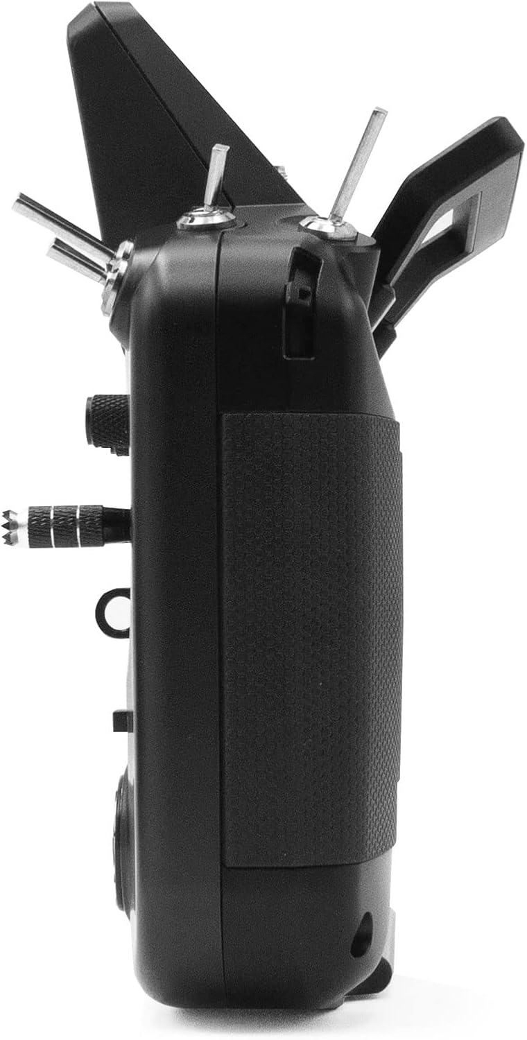 FrSky Tandem X18 Radio Transmitter Dual-Band 2.4GHz & 900MHz TD System 4ms Low Latency Color Touchscreen |ETHOS OS Metal Hall Gimbals 24CH Access/ACCST D16 / TD Receiver Compatible(Black)