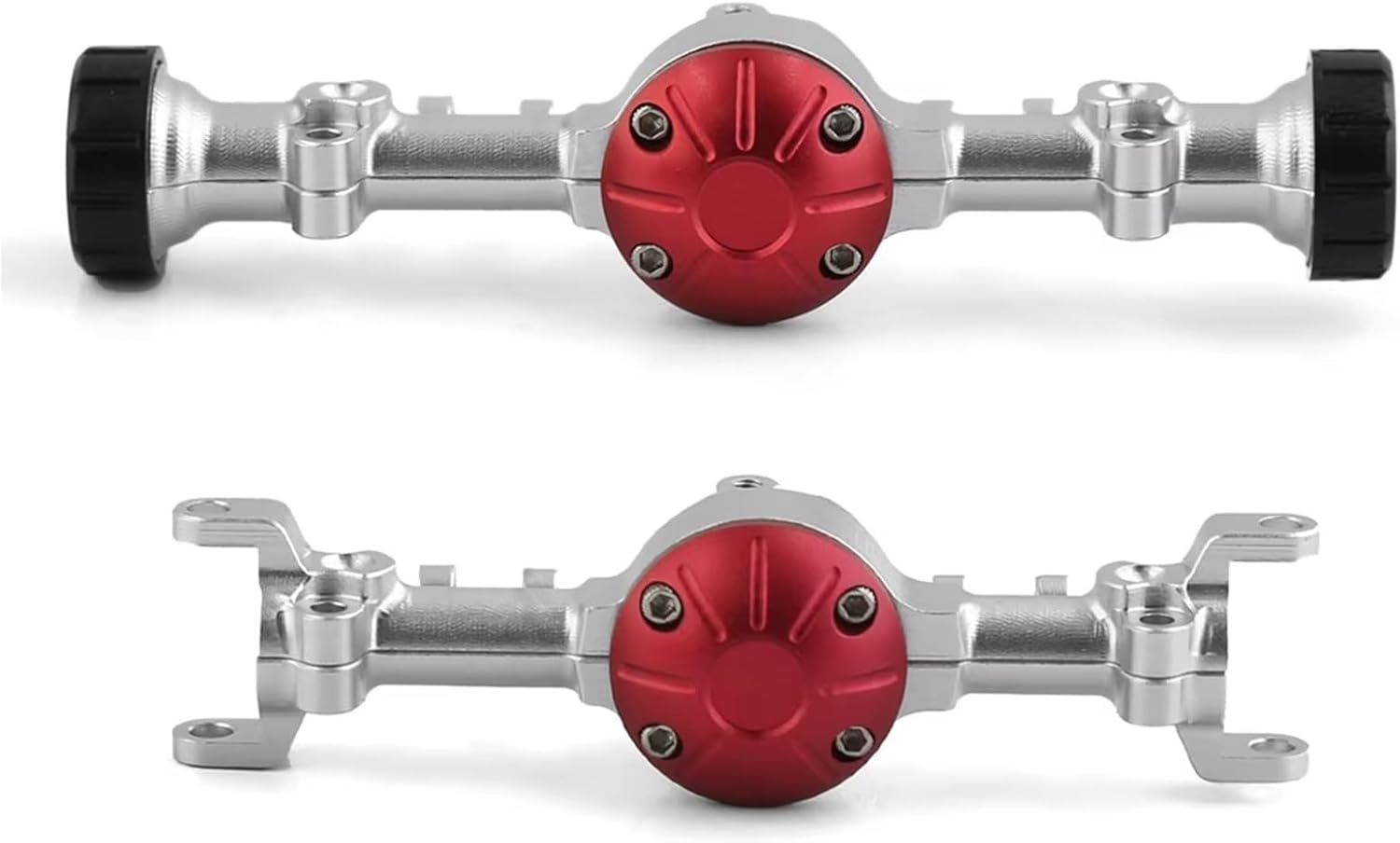 RC Spare Part Compatible with Axial for SCX10 for RGT 86100 for MINI-Z 1/10 RC Crawler Truck Upgrade Parts Front and Rear Portal Axle Housing