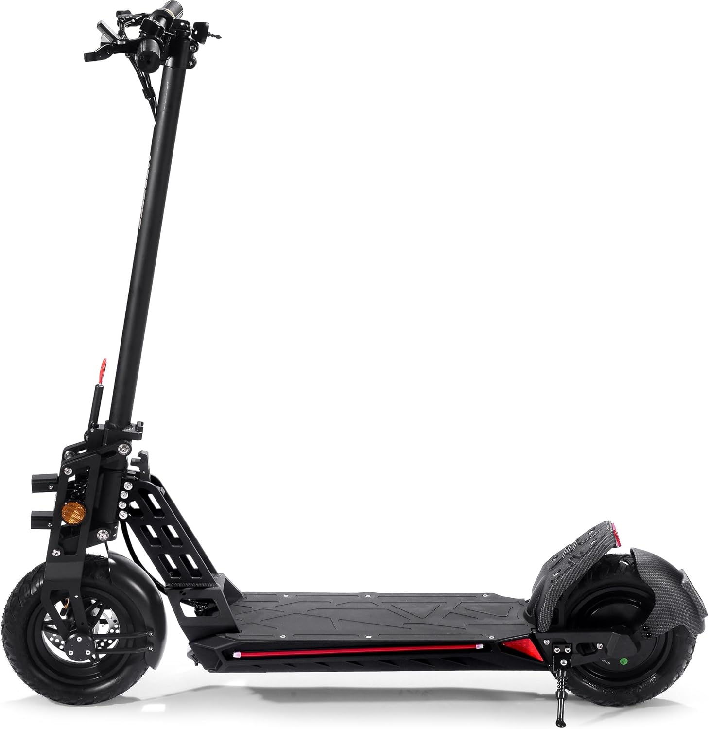 MotoTec Free Ride 48v 600w Lithium Electric Scooter Black