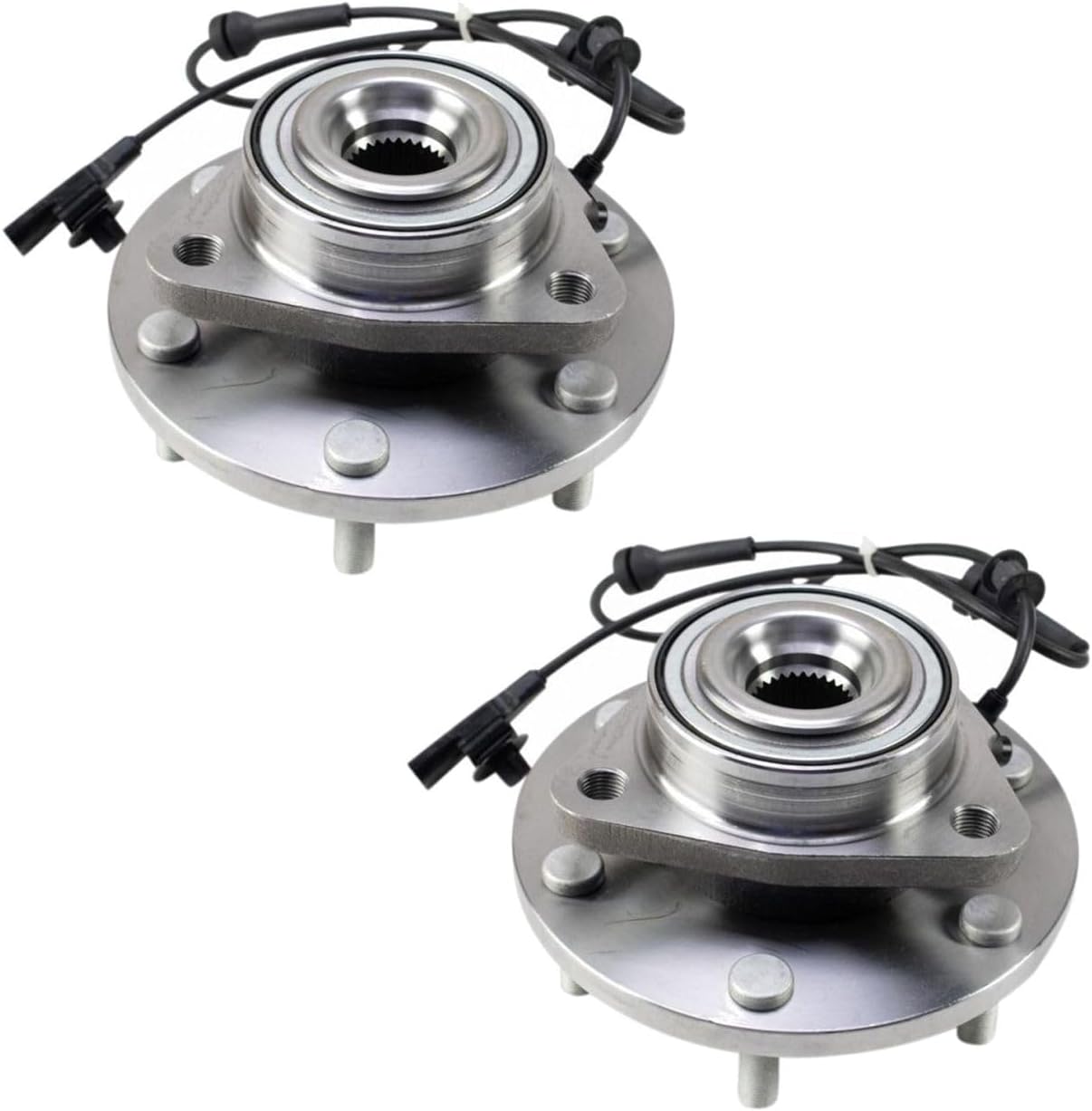 Wheel Hub & Bearing Assembly Front Left Right Kit Pair for Nissan for TITAN 2017-2022 2 Piece