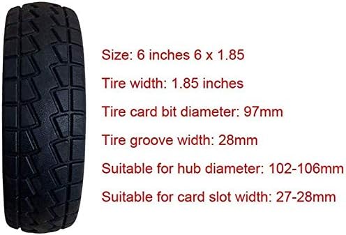 Electric Scooter Tires Electric Scooter Tires, 3.00-4 Wear-Resistant Off-Road Tires, Explosion-Proof and Anti-Skid, Suitable for 3/4 Wheel Scooter Accessories S,