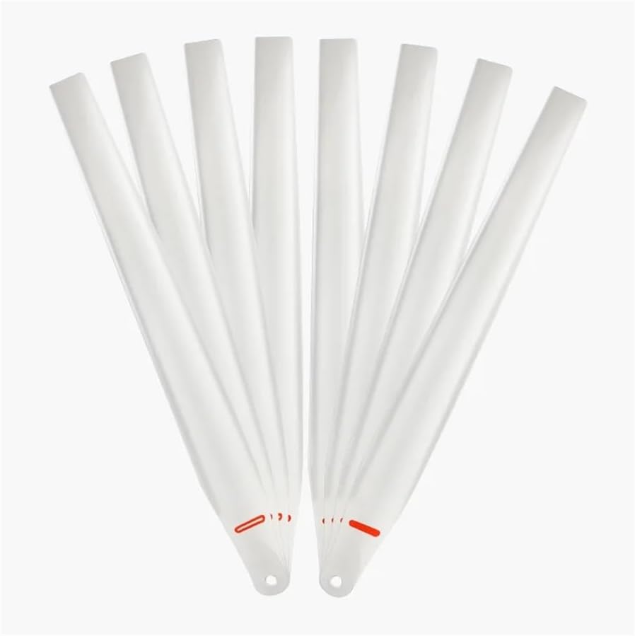 R5627 Reinforced Carbon-Plastic Mix 56-Inch Folding Propellers (CW/CCW Set) for T60 Systems, Weather-Resistant Drone Rotor Components(4pcs CW and 4pcs CCW)