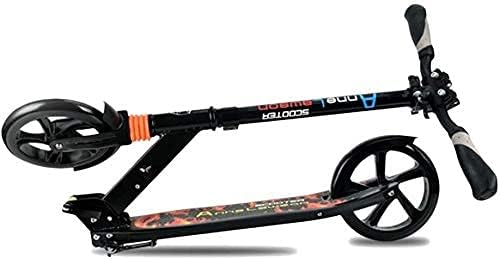 Scooters Kick Scooter for Adults Kids Foldable Big Wheels Kick Scooters for Adults/Teens/Kids - Adjustable Portable Lightweight Birthday Gifts for Kids 12 Years Old and Up Support 100kg