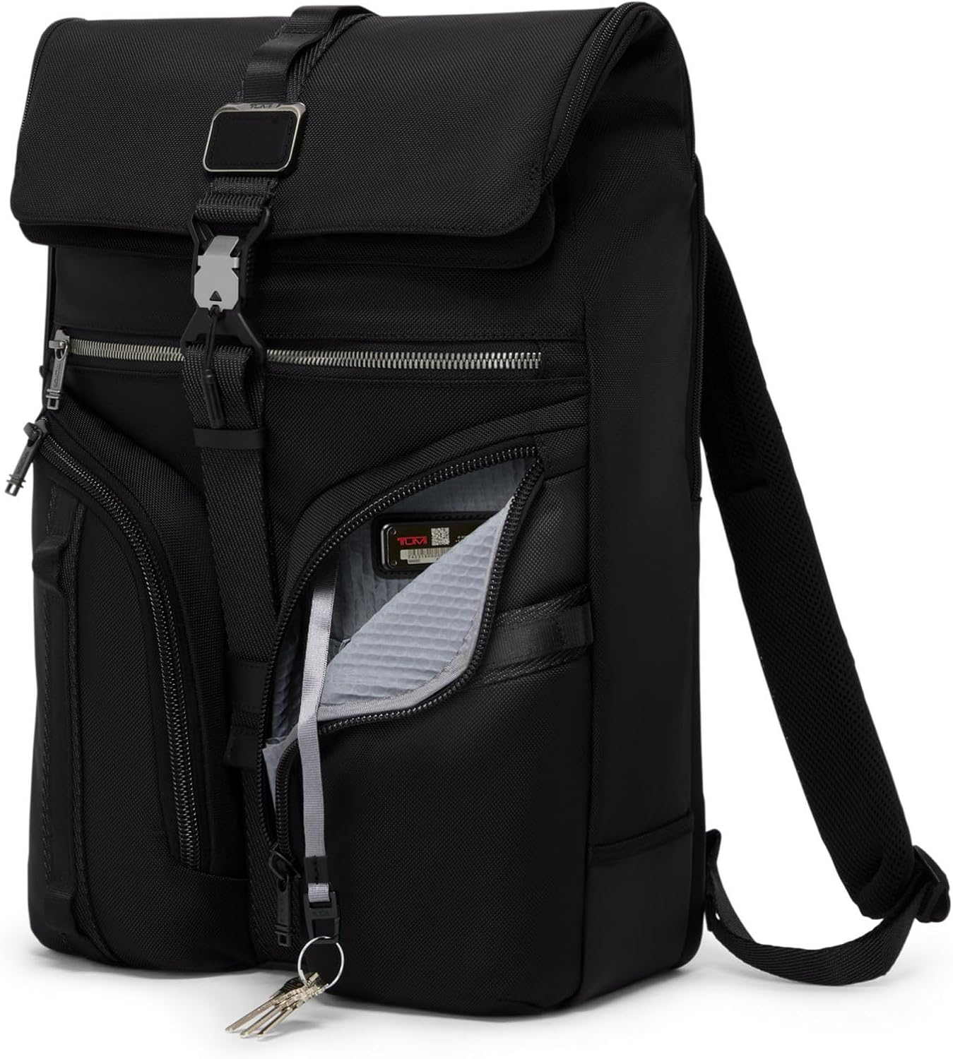 TUMI - Alpha Bravo Surveillance Backpack - Front-Flap Design - Everyday Travel and Commute Bag - Fits Up to 15