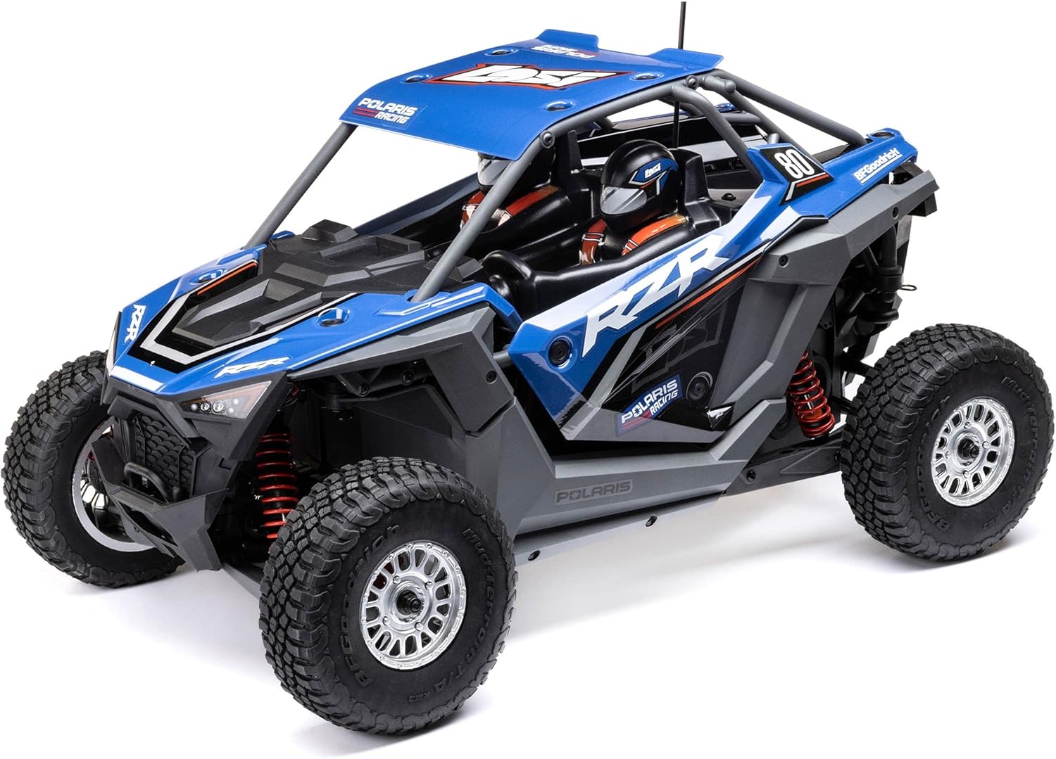 Losi RC Truck 1/10 RZR Rey 4 Wheel Drive Brushless Ready-to-Run Battery and Charger Not Included Polaris LOS03029T1 Trucks Electric RTR Other