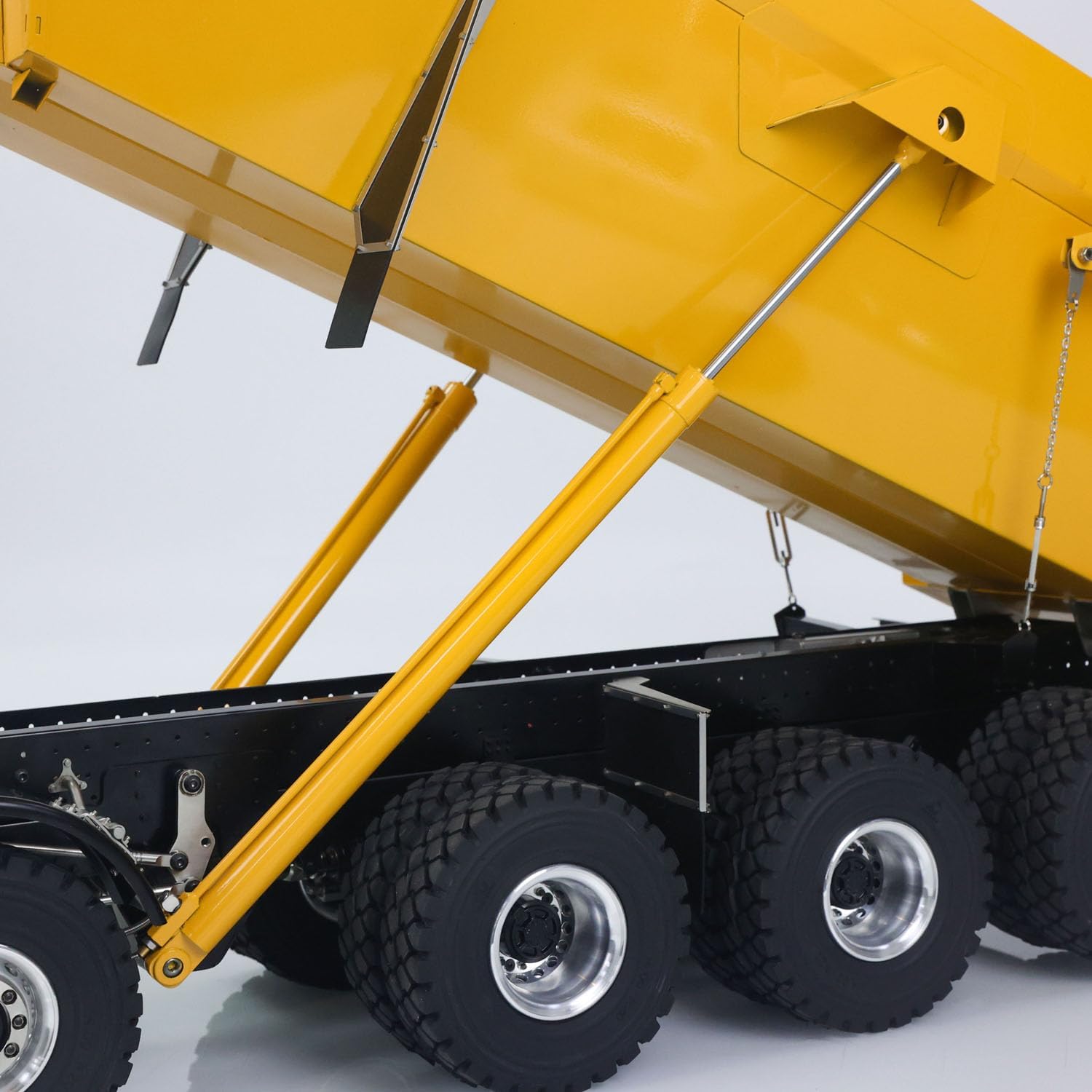 TOUCAN RC HOBBY 1/14 219 Metal Radio Controlled Hydraulic Dumper Truck 10X10 10X6 RC Tipper 3Speed Axles Transfer Case Differential Locks