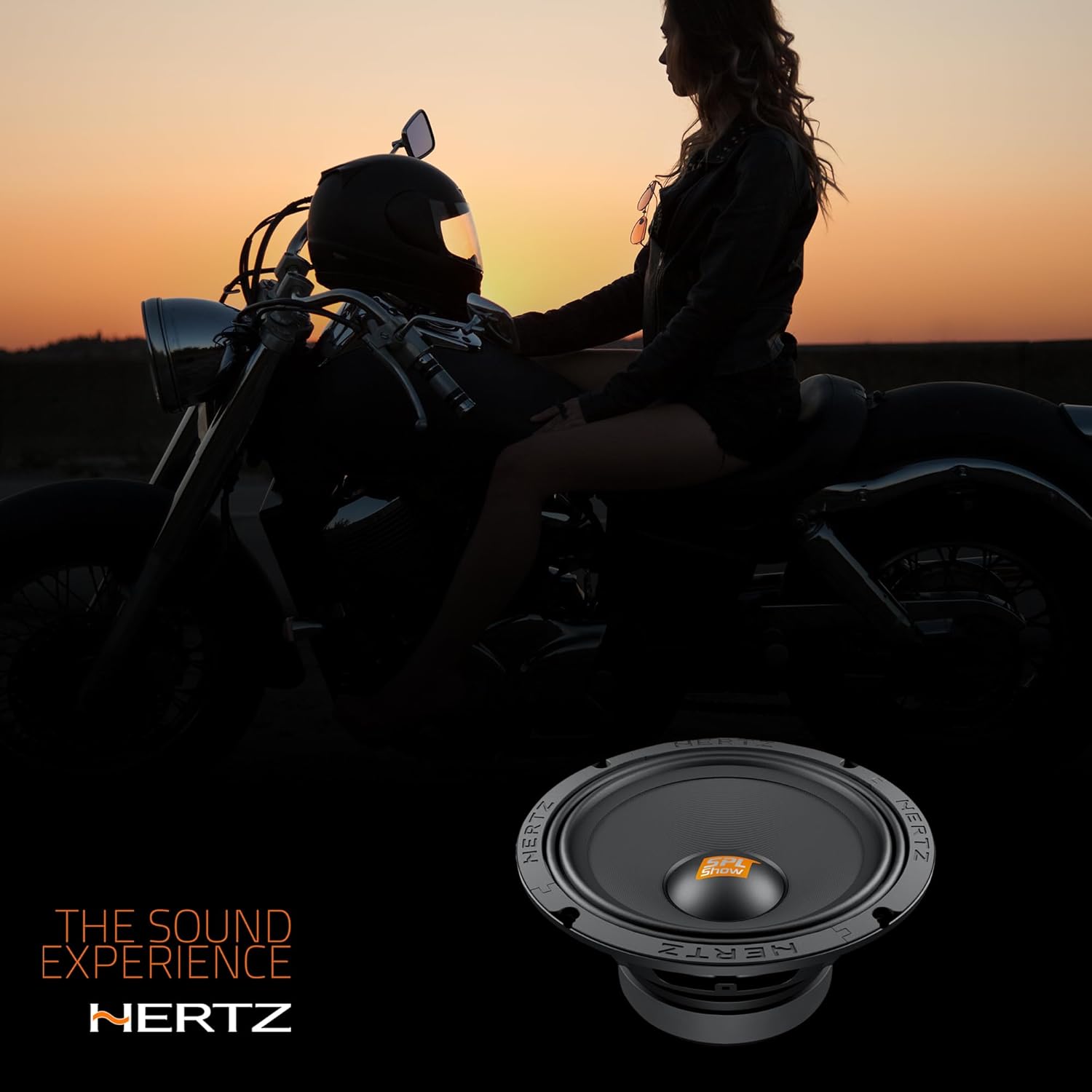 HERTZ SPL Show Series SV-2001 8 in. (200mm) SPL 4-Ohm Midrange Speakers (Pair)