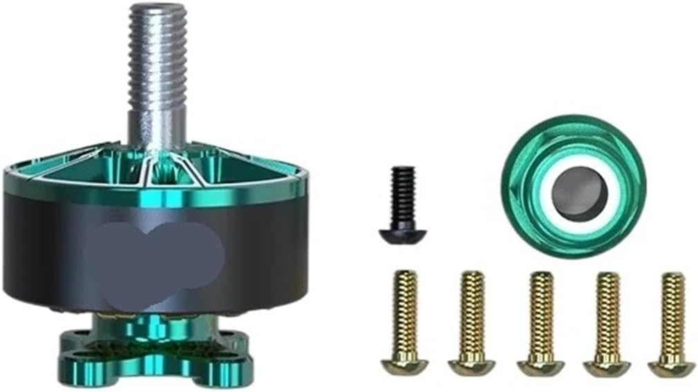 4pcs VCI ，Compatible For Vulcan 2207 LT 2160KV FPV Brushless Motor 2024 FAI Drone Racing World Championship Winning RC(2207 2160KV green)