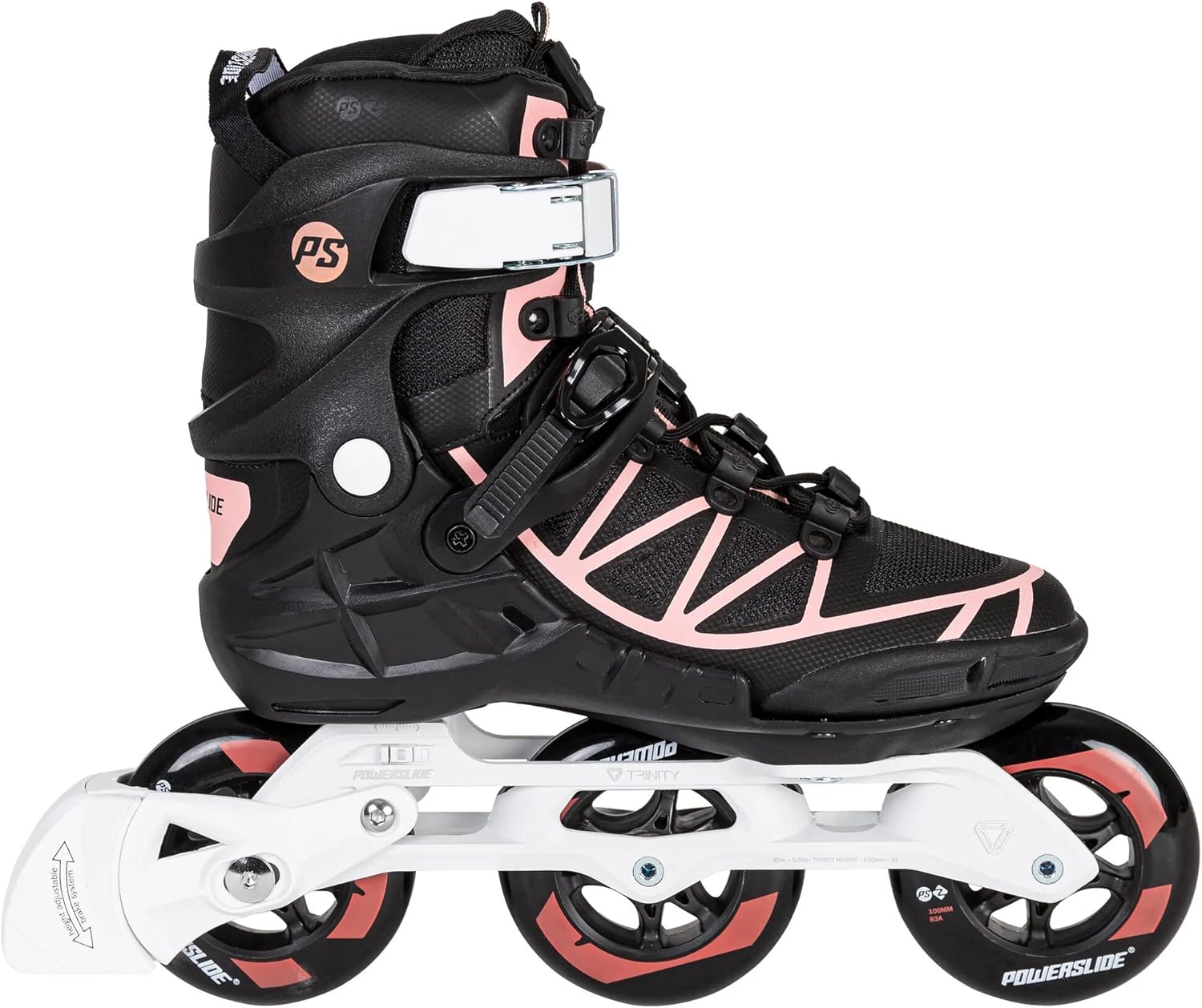 PS Phuzion Argon 100 Women's Skates Coral 8.5 (40)